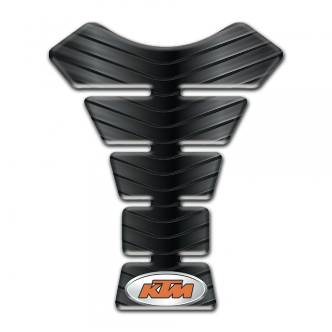 KTM  Tank Pad Protector Rubber Effect Style 