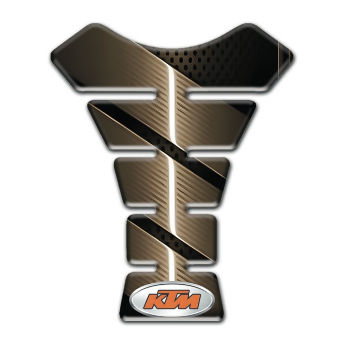 KTM Tank Guard Pads Bronze Style 