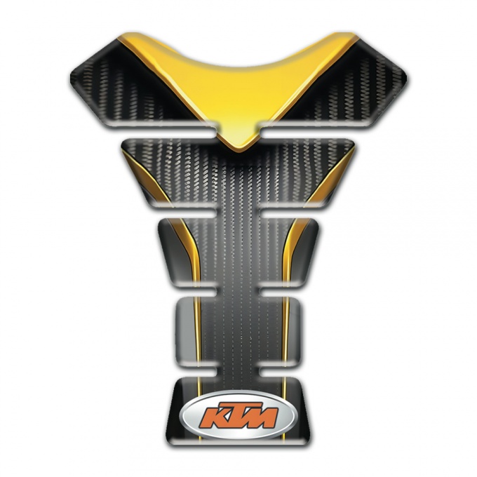 KTM Tank Fuse Anti Slip Sticker Stylish Print 