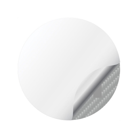 Fiat Silicone Emblem for Hub Center Caps Carbon Edition