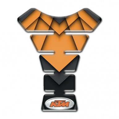 KTM Tank Fuse Orange Black Print 