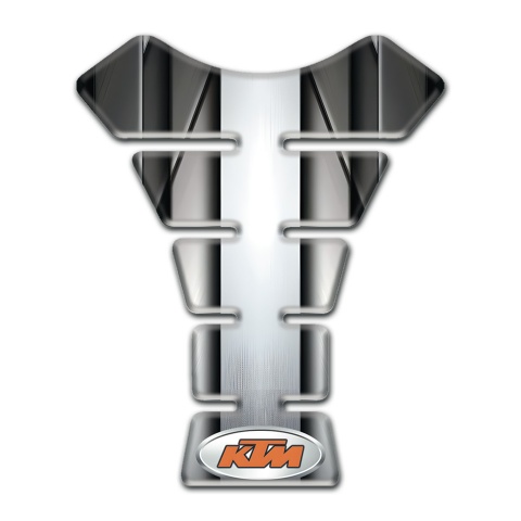 KTM Tank Protector Alumunium Central Panel Style 