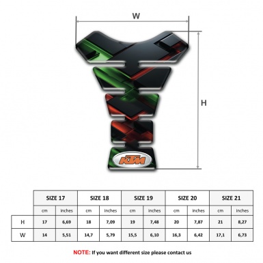 KTM Tank Pad Protector Amazing Deoration Style 