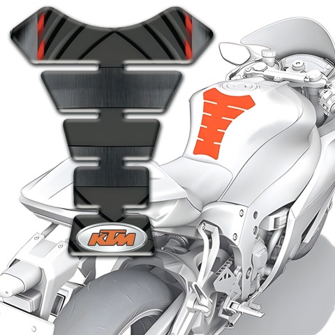 KTM Tank Protector Silicone Sticker High End Version