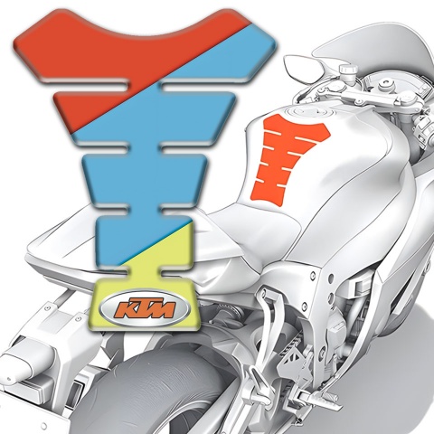 KTM Tank Pad Motorbike Fresh Colors Style 