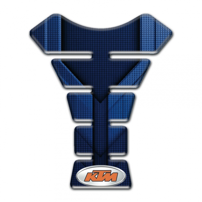 KTM Tank Guard Pads Dark Blue Style 