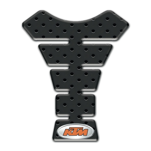 KTM Tank Guard Pads Perforated Rubber Style 