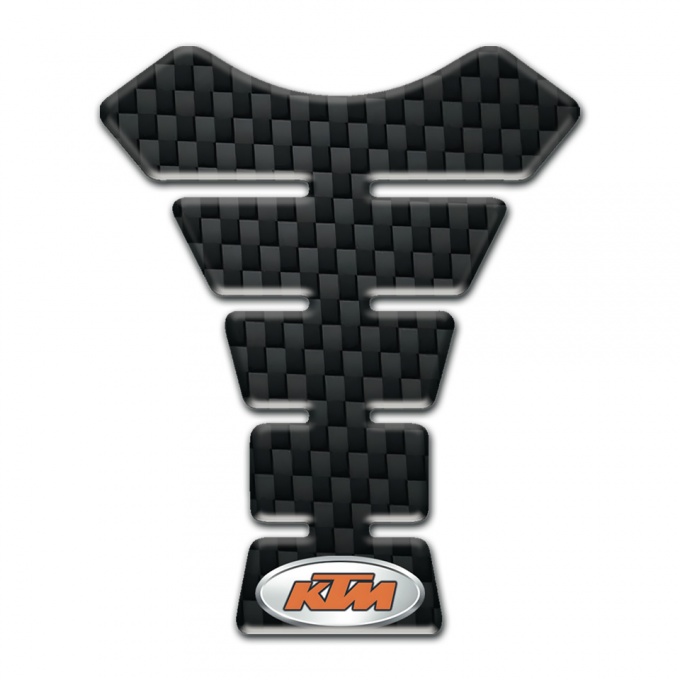 KTM Tank Protector Black Fabers Edition 