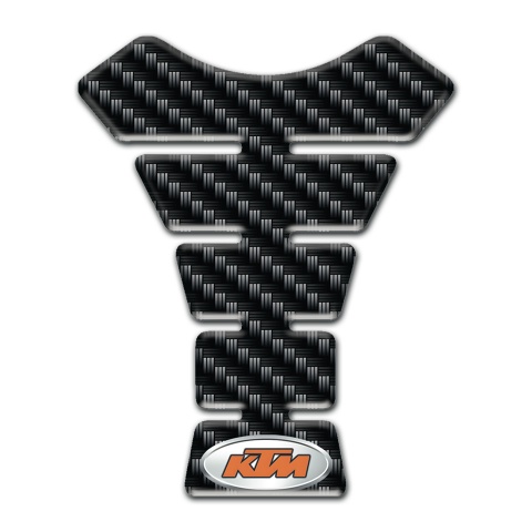 KTM Tank Pad Protector Dark Carbon Edition 