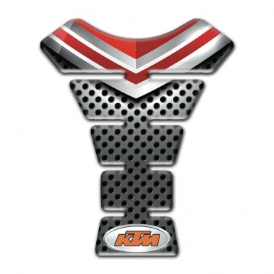 KTM Tank Protector Silicone Sticker with Logo Style 
