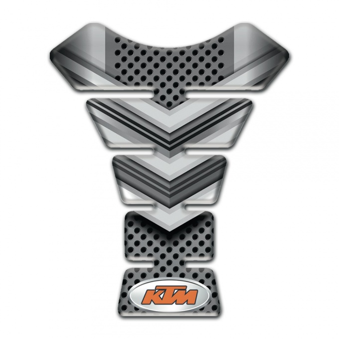 KTM Tank Fuse Gray Details Style 