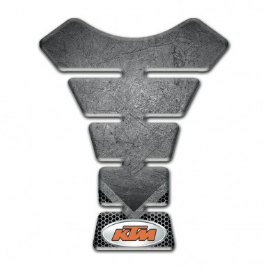 KTM Tank Pad Motorbike Scratched Plate Style 