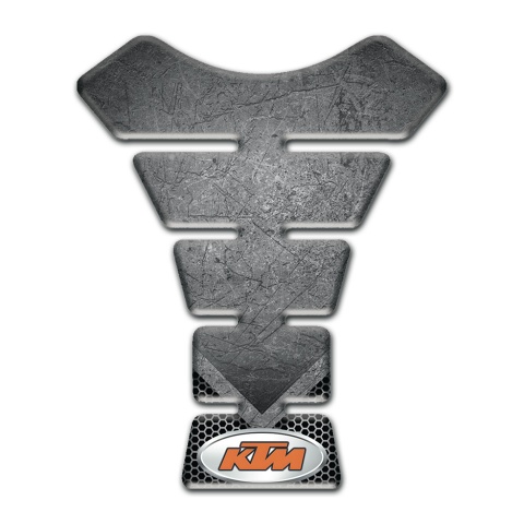 KTM Tank Pad Motorbike Scratched Plate Style 