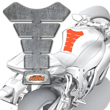 KTM Tank Protector Stone Effect Style 
