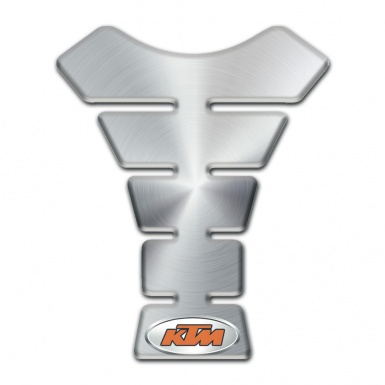 KTM Tank Guard Pads Silver Style 