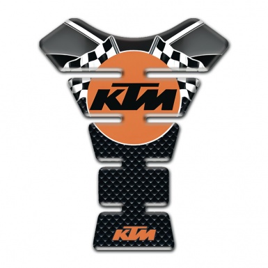 KTM Tank Fuse Anti Slip Sticker with Racing logo design
