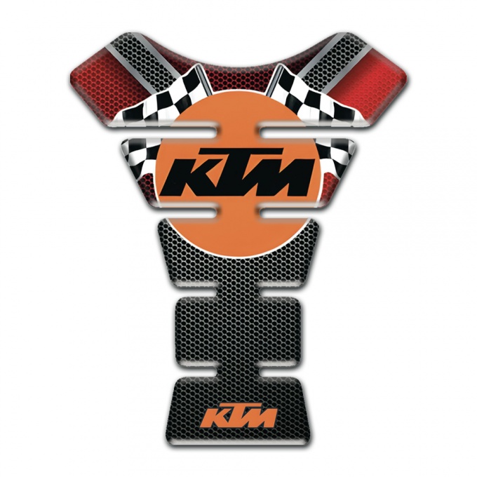 KTM Tank Protector Unique Vision with Racing Logo 