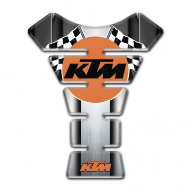 KTM Tank Fuse Metral effect Base Racing Logo Style 
