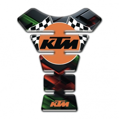 KTM Tank Protector 3d base Style Racing Logo Edition 