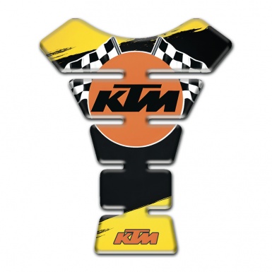KTM  Tank Pad Motorbike Painting Base Flags Logo 