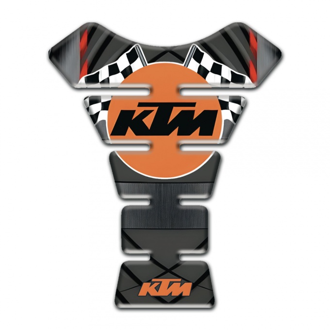 KTM Tank Fuse Racing Edition with Flags logo