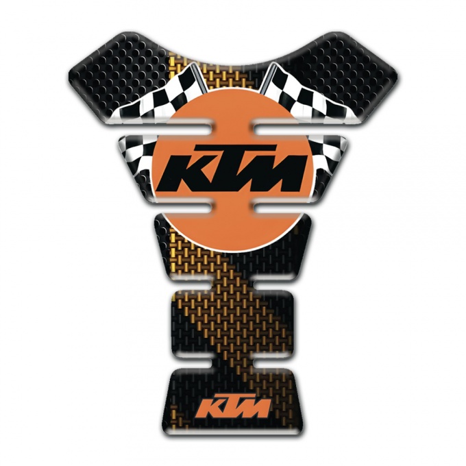 KTM Tank Fuse Black Brown Edition Racing Logo 