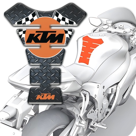 KTM  Tank Pad Protector Rough Effect 