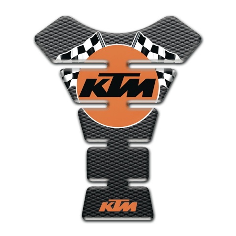 KTM Tank Pad Motorbike Dark Flakes Effcet 