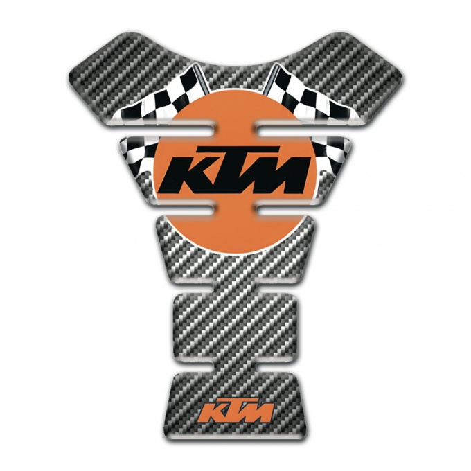KTM Tank Protector Classic Carbon Effect