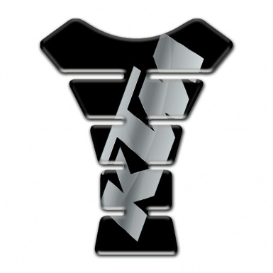 KTM Tank Pad Protector Black with Gray Logo 