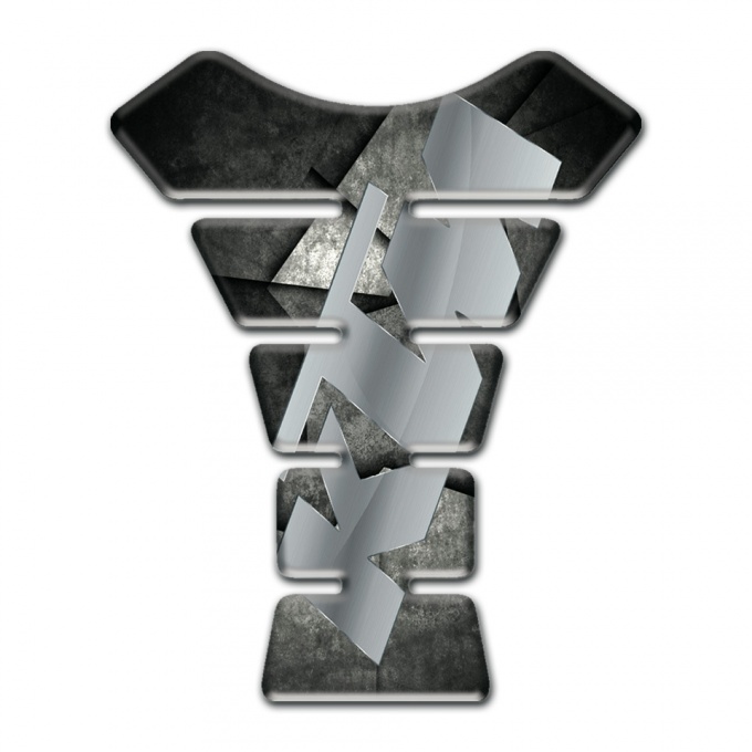 KTM Tank Pad Motorbike Mixed Gray Black Base and Gray Stylish Logo 