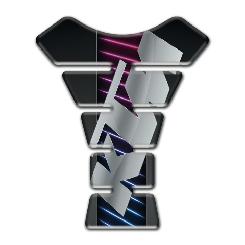 KTM Tank Fuse Neon Lines Base Motive Gray Logo 