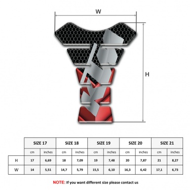 Tesla Tank Protector Black Red Details and Gray Logo 