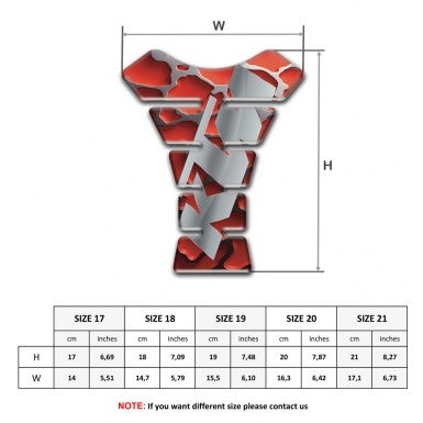 KTM Tank Fuse Red Parts Base Gray Logo 
