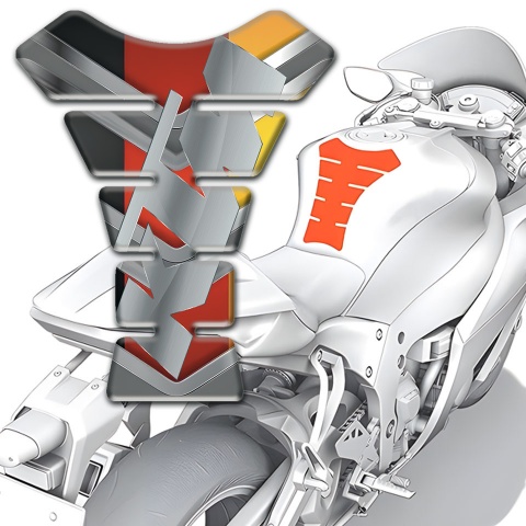 KTM Tank Fuse Multicolored Version with Gray Logo 