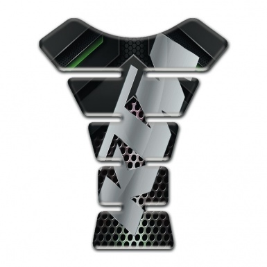 KTM Tank Pad Motorbike Anti Slip Sticker with Stylish Gray Logo 