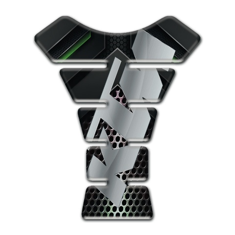 KTM Tank Pad Motorbike Anti Slip Sticker with Stylish Gray Logo 