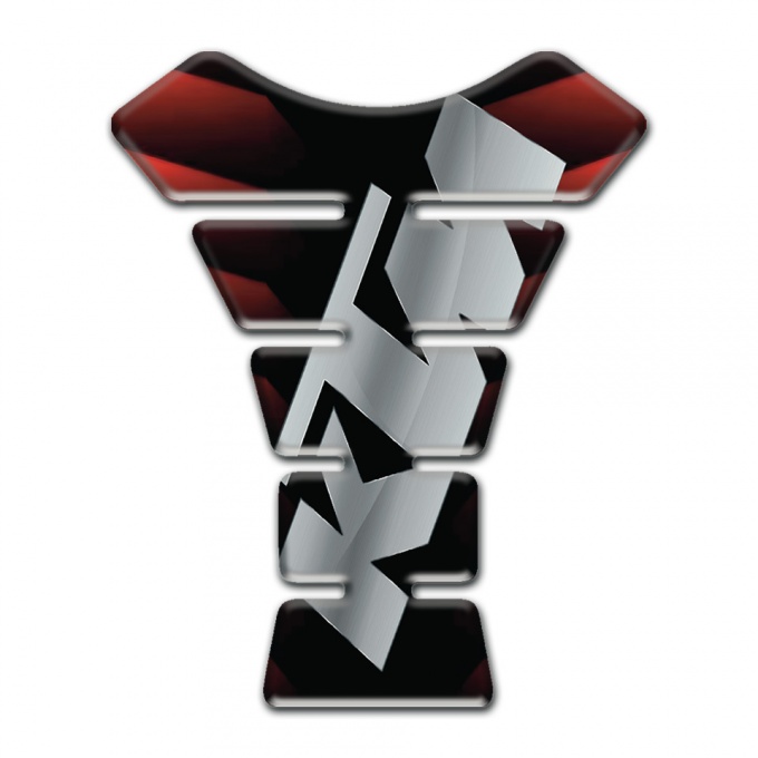 KTM Tank Pad Motorbike Gray Logo Black Red Base