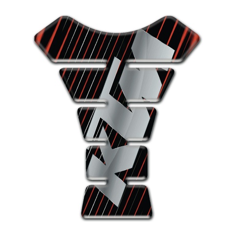 KTM Tank Fuse Thin Stripes Design withGray Logo 