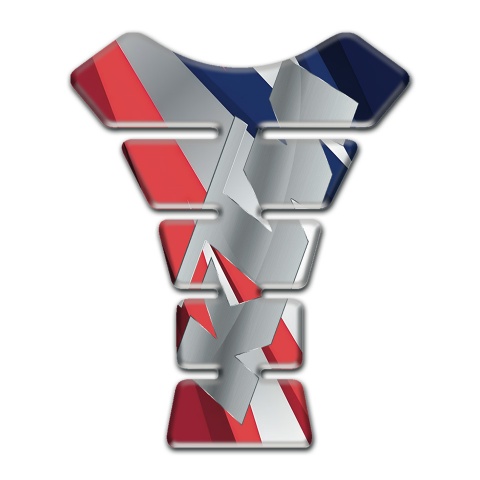 KTM Tank Guard Pads Multicolored Patterns with Gray Logo 