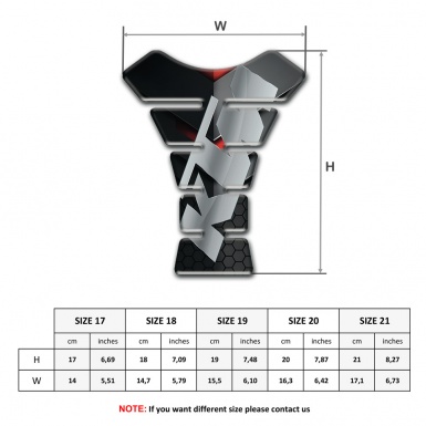 KTM Tank Fuse Gray Stylish Logo with High End Design