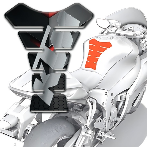 KTM Tank Fuse Gray Stylish Logo with High End Design