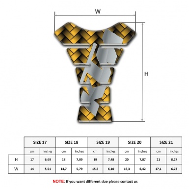 KTM Tank Protector Yellow Mosaic Base Gray Logo Style 