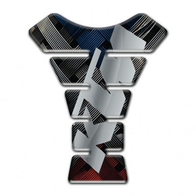 KTM Tank Pad Protector Model with Crossed Belts Effect 