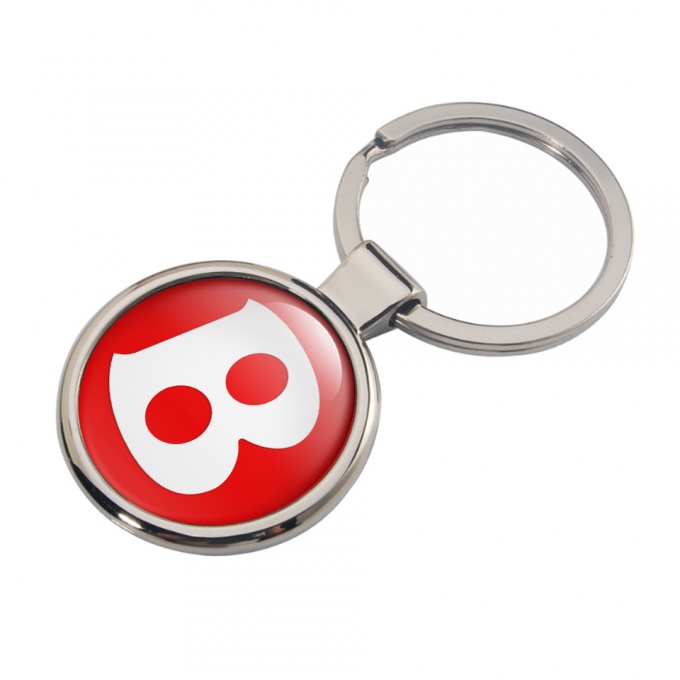 Bentley Key Holder Metal Red Classic White Logo Design