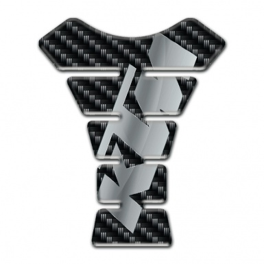 KTM Tank Pad Protector Dark Carbon Base Gray Logo Style