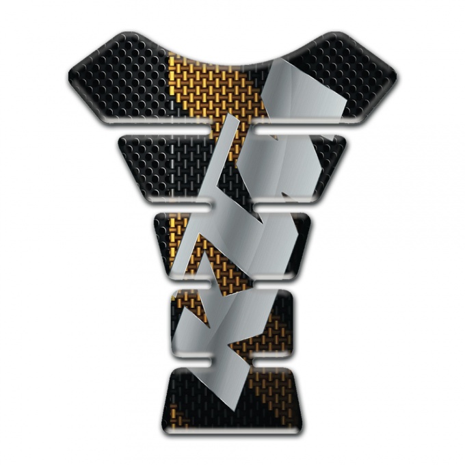 KTM Tank Fuse Model with black Brown decoration 