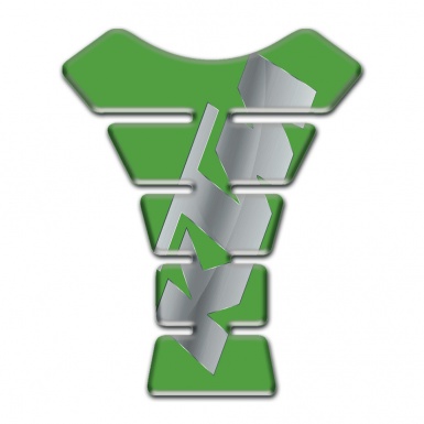 KTM Tank Pad Motorbike Green Base Gray Logo 