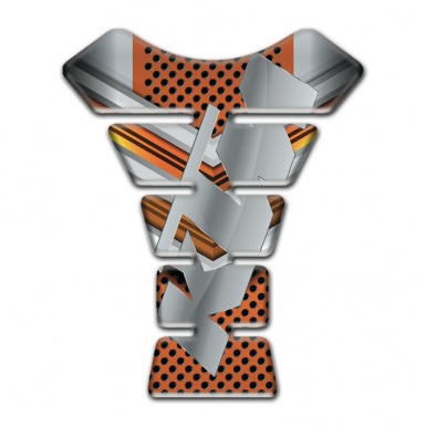 KTM Tank Pad Protector Copper Gray Design Model 