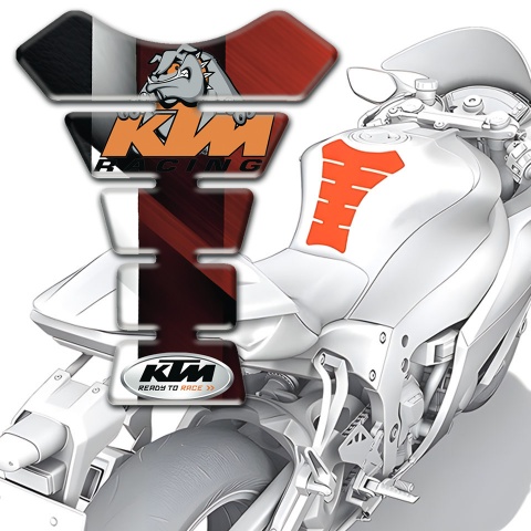 KTM Tank Pad Protector Design with Stylish Decoration 